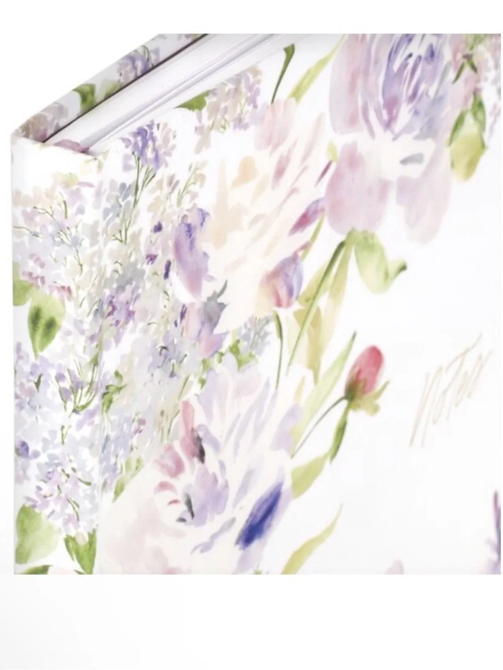 Leah Bisch Journal Floral Hardcover New